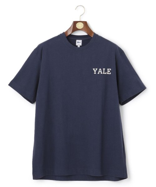 J.PRESS MENS(J．プレス　メンズ)/【Pennant Label】T－shirt / Yale/ネイビー系