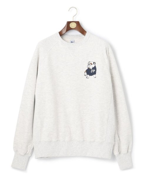 J.PRESS MENS(J．プレス　メンズ)/【Pennant Label】Sweatshirt / Bulldog/ライトグレー系