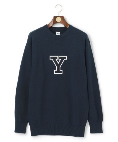 【Pennant Label】Varsity Crewneck Sweater