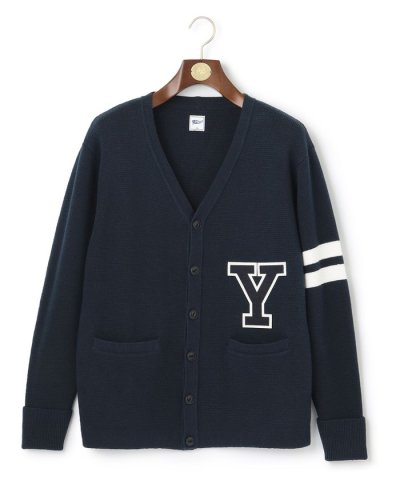 【Pennant Label】Varsity Cardigan / Yale