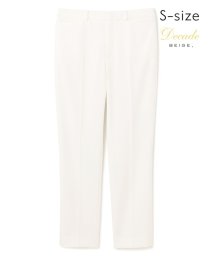 BEIGE，(ベイジ，)/【S－size】LUIZA / クロップドパンツ/WHITE