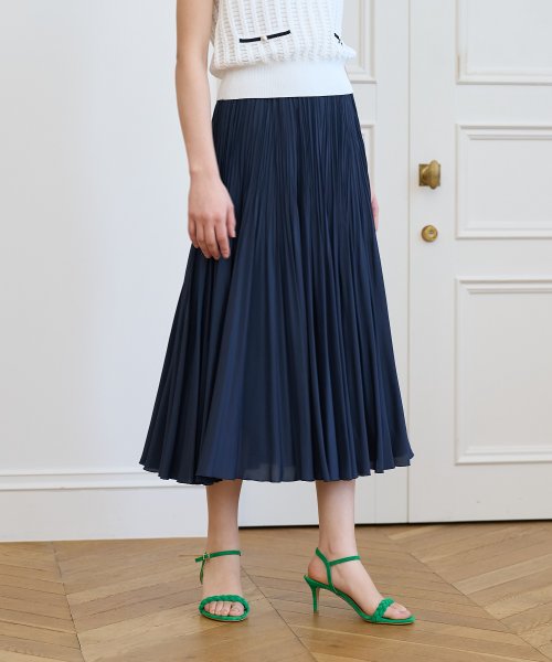 セール】 アナイ(ANAYI) |ライトローンプリーツ スカート(505091800  