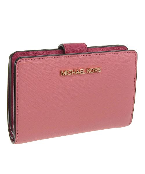 セール】MICHAEL KORS マイケルコース JET SET 二つ折り財布(505098159