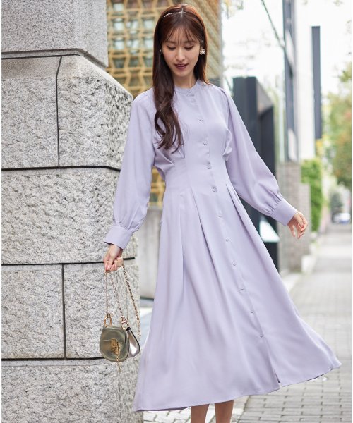 バックリボンウエストタックワンピース トッコクローゼット Tocco Closet Magaseek