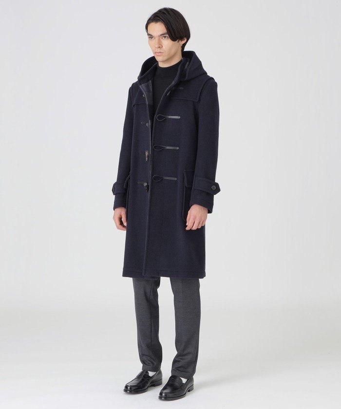 ダブルフェイスクレストブリッジチェックダッフルコート(505101462 
