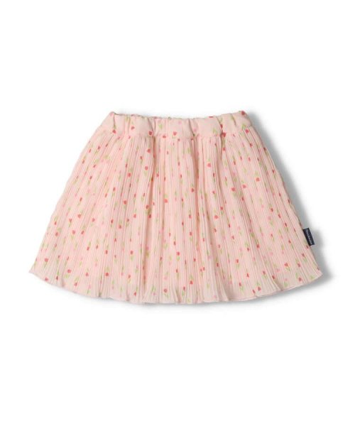 セール】【子供服】 moujonjon (ムージョンジョン) シフォン小花柄プリーツスカート S~L M21220(505101607) | ムージョンジョン(moujonjon) - MAGASEEK