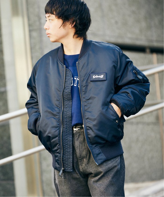 【Schott / ショット】別注 NYLON MA－1