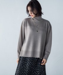 LAUTREAMONT(ロートレアモン)/【WEB限定】【洗えるニット】ウールスムースニット/ベージュ