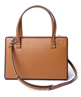 LOEWE/【LOEWE】ロエベ  ハンドバッグ ショルダーバッグ ポスタルレザー ブラウン レディース/505096808