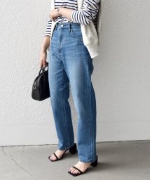 SHIPS any WOMEN(シップス　エニィ　ウィメン)/SHIPS any: ハイライズストレート デニムパンツ2［SHIPS any DENIM］/ブルー