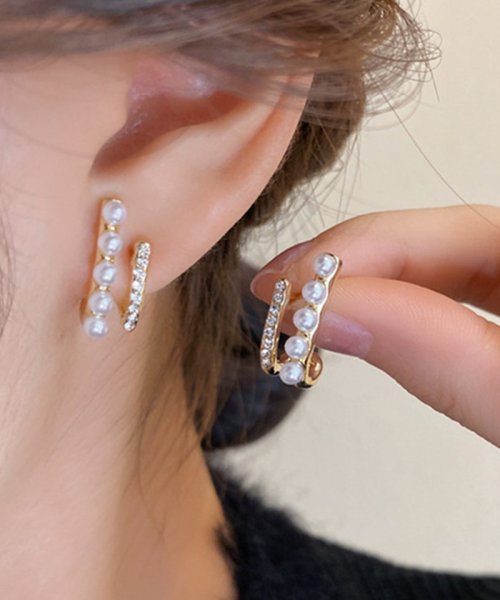 セール ピアス パールピアス 結婚式 おしゃれ オフィス イヤリング シンプル レディースアクセサリー セイヘイショップ Seiheishop Magaseek