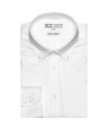 TOKYO SHIRTS/【国産しゃれシャツ】 ボタンダウン 長袖 形態安定 綿100% バスケット織り/505107340