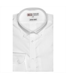TOKYO SHIRTS/【国産しゃれシャツ】 ボタンダウン 長袖 形態安定 綿100% ピンオックス織り/505107344