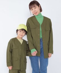 SHIPS KIDS(シップスキッズ)/【SHIPS KIDS別注】GOLDENMILLS:145～170cm / ファティーグ ジャケット/オリーブ