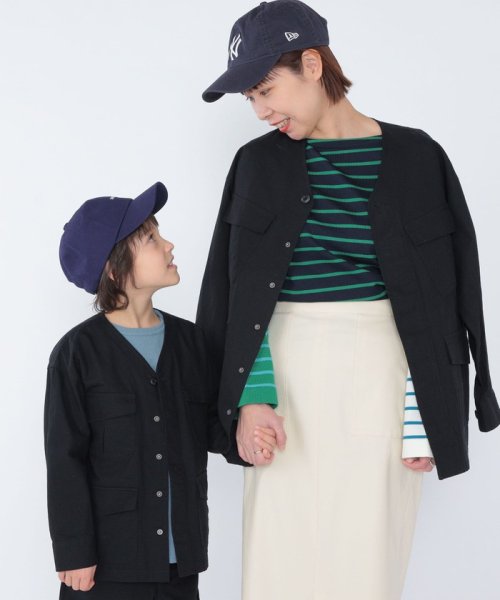 SHIPS KIDS(シップスキッズ)/【SHIPS KIDS別注】GOLDENMILLS:145～170cm / ファティーグ ジャケット/ブラック