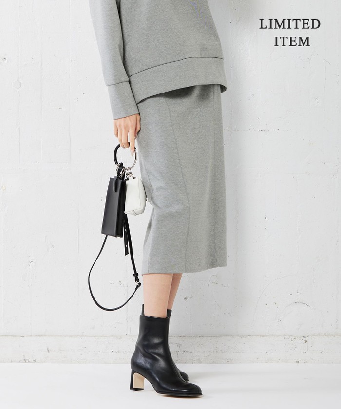 ICB 濃グレー ロングスカート 【2】　新品 グレー系｜Aラインスカート｜ICB(アイシービー)｜阪急百貨店公式