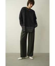 CLANE(クラネ)/BASIC TUCK PANTS/GREEN