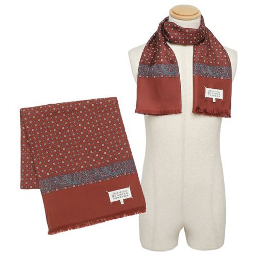 メゾンマルジェラ スカーフ ストール ボルドー メンズ レディース Maison Margiela S50TE0092 S76421 210S Maison Margiela メゾンマルジェラ スカーフ ストール ボルドー メンズ レディース S50TE0092 S76421