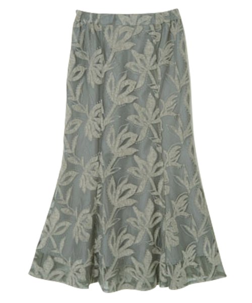 セール】 ラナン(Ranan) |モールレースマーメイドスカート(504921200  