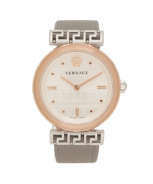 ヴェルサーチ レディース 時計 ミーアンダー 34mm クォーツ ホワイト ゴールド VERSACE VELW00922 レザー VERSACE ヴェルサーチ レディース 時計 ミーアンダー 34mm クォーツ ホワイト ゴールド VELW00922