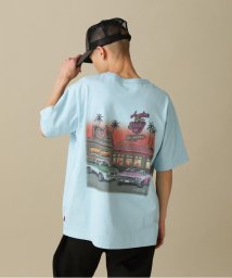 AVIREX(AVIREX)/WEST COAST SHORT SLEEVE T－SHIRT DINER/Tシャツ/ウエストコースト/サックス1