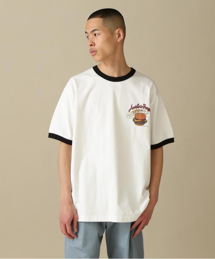 WEST COAST BURGER RINGER T－SHIRT / ウエスト コースト バーガー