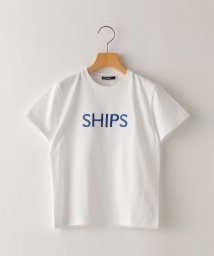 SHIPS KIDS(シップスキッズ)/SHIPS KIDS:80～90cm / SHIPS ロゴ TEE/ライトホワイト