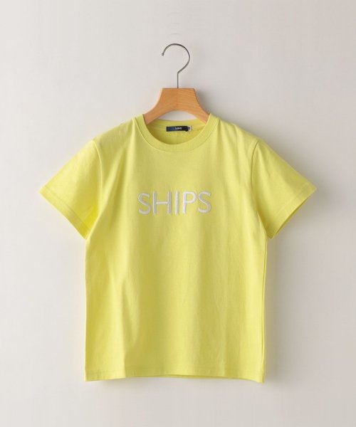 SHIPS KIDS(シップスキッズ)/SHIPS KIDS:80～90cm / SHIPS ロゴ TEE/クリーム