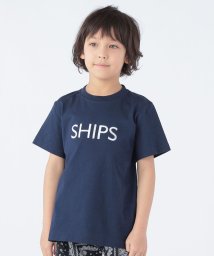 SHIPS KIDS(シップスキッズ)/SHIPS KIDS:100～160cm / SHIPS ロゴ TEE/ネイビー