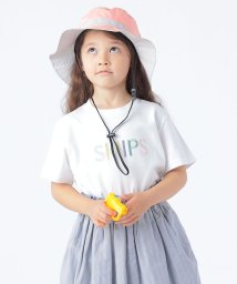 SHIPS KIDS(シップスキッズ)/SHIPS KIDS:100～160cm / SHIPS ロゴ TEE/ホワイト系