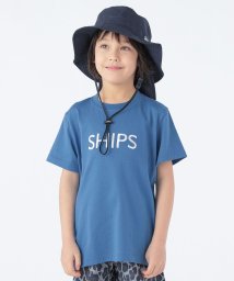 SHIPS KIDS(シップスキッズ)/SHIPS KIDS:100～160cm / SHIPS ロゴ TEE/ブルー