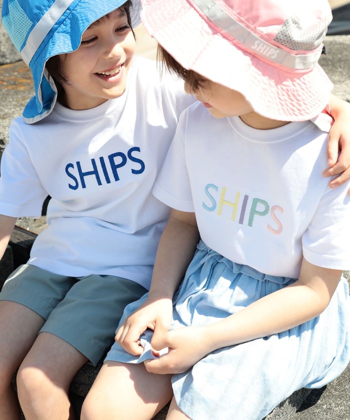 SHIPS KIDS:100～160cm / SHIPS ロゴ TEE(505113193) | シップス