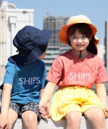 SHIPS KIDS(シップスキッズ)/SHIPS KIDS:100～160cm / SHIPS ロゴ TEE/ピンク