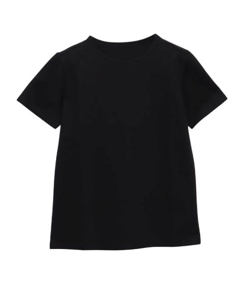 anuans(アニュアンス)/スリムフィットTシャツ/BLACK