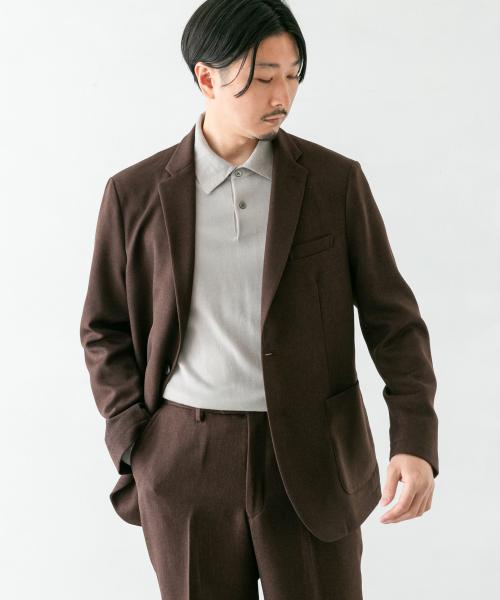 セール】LIFE STYLE TAILOR ウールライクコンフォータブルジャケット