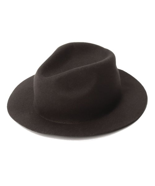 Spick & Span(スピックアンドスパン)/BRONTE WOOL MEN'S HATラウンド/グレー