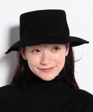 BAYCREW'S GROUP LADIES OUTLET/GREVI フェルトフラットクラウンHAT/505083767