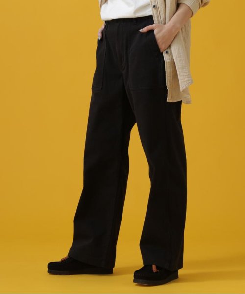 AVIREX(AVIREX)/BAKER SEMI STRAIGHT PANTS/ ベイカーセミストレートパンツ/ブラック