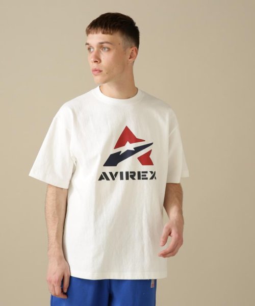AVIREX(AVIREX)/SHORT SLEEVE T－SHIRT A－STAR / 半袖 Tシャツ Aスター/ホワイト