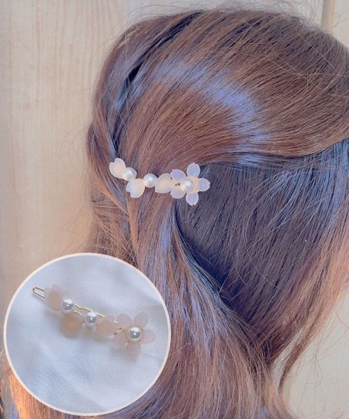セール キラキラアクセサリー 6タイプ 花 ヘアピン クロスヘアピン 前髪 かわいい ゴールド オシャレ 髪飾り 上品 パーティー飾り 韓国ファッション セイヘイショップ Seiheishop Magaseek