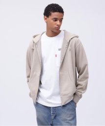 AVIREX(AVIREX)/《DAILY/デイリー》FADE WASH ZIP UP PARKA / フェード ウォッシュ ジップアップ パーカー/ライトグレー3