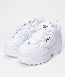 FILA（Shoes）/Disruptor II Wedge / ディスラプター2 ウェッジ カジュアルスニーカー 厚底 販路限定モデル / ホワイト/505110791