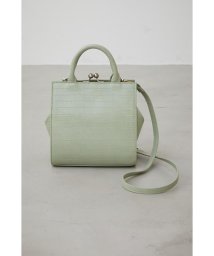 AZUL by moussy(アズールバイマウジー)/METAL FRAME BAG II/柄GRN5