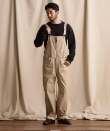 Schott(ショット)/TC OVERALL PANTS/オーバーオール/カーキ