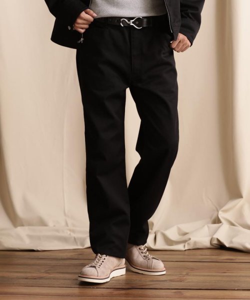 Schott(ショット)/TC WORK PANTS/ワークパンツ/ブラック