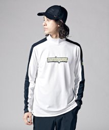 Munsingwear/『ENVOY』防風スペクター3D風ロゴハイネック長袖シャツ (UPF50+)【アウトレット】/505103564