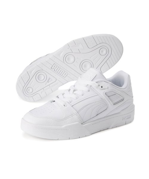 PUMA(プーマ)/ユニセックス スリップストリーム レザー スニーカー/PUMAWHITE-PUMAWHITE