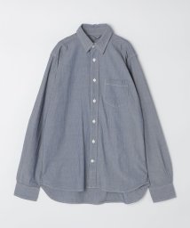 SHIPS MEN(シップス　メン)/GROWN&SEWN: Dean Shirt － Selvedge Indigo Stripe/ネイビー