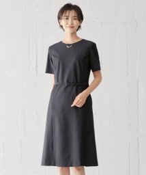 J.PRESS LADIES（LARGE SIZE）/BAHARIYE SOLID フレアー ワンピース/505117751