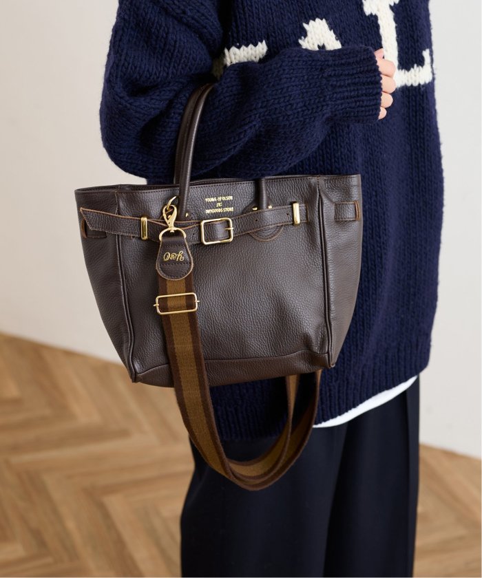 ≪追加予約≫【YOUNG&OLSEN/ヤングアンドオルセン】別注ストラップ付きベルトバック